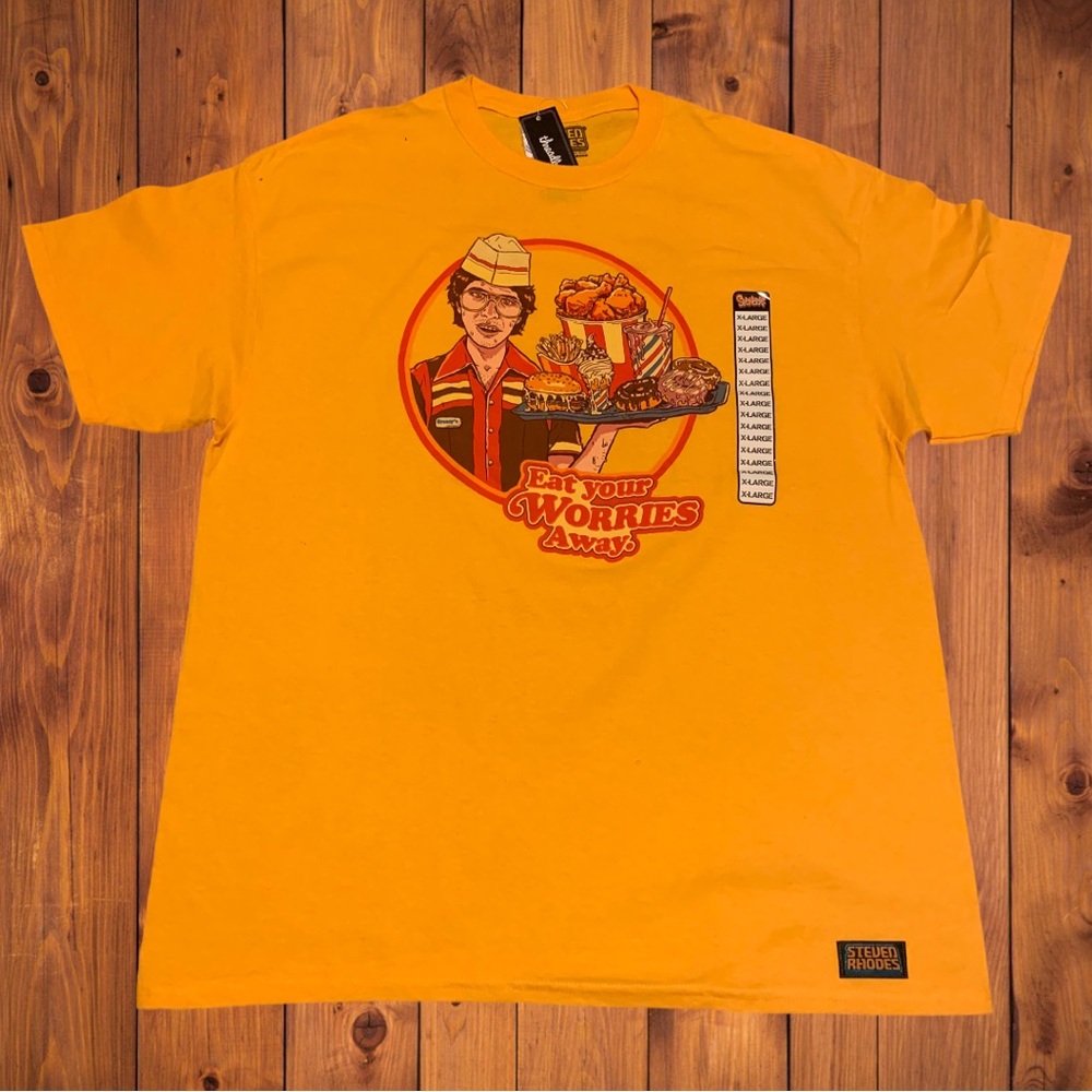 Steven Rhodes Funny Eat Your Feelings Shirt USA Halloween Horror America